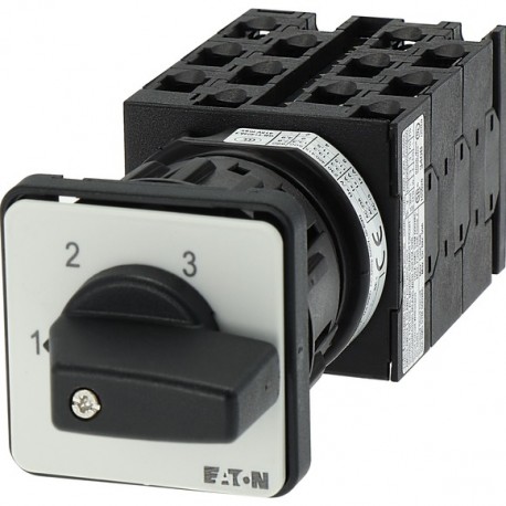 T0-6-8476/EZ 015774 EATON ELECTRIC Ступенчатые выключатели, контакты: 12, 20 A, Передняя панель: 1-3, 45 °, ..