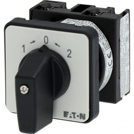 T0-1-8214/E 019863 0001456414 EATON ELECTRIC Interruptor Conmutador 2 polos 20 A Placa indicadora: 2 0 1 45 ..