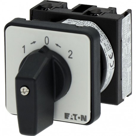 T0-1-8214/E 019863 Y7-19863 EATON ELECTRIC commutatore, Contatti: 2, 20 A, targhetta frontale: 2 0 1, 45 °, ..