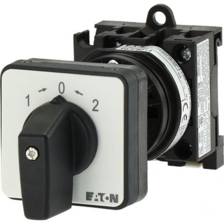 T0-1-8214/Z 050720 0001417055 EATON ELECTRIC Inverseurs, Contacts: 2, 20 A, plastron: 2 0 1, 45 °, à rappel,..