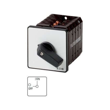 T5B-2-1/E 094132 EATON ELECTRIC On-Off switch, 3 pole, 63 A, 90 °, flush mounting