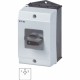 T3-2-8215/I2 207179 Y7-207179 EATON ELECTRIC Changeoverswitches, Contacts: 4, 32 A, front plate: 2 0 1, 45 °..