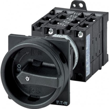 T3-5-SOND*/V/SVB-SW 908095 Y7-908095 EATON ELECTRIC interruttori speciali, T3, 32 A, a comando rinviato, 5 U..