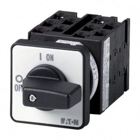 T0-5-15247/E 014205 EATON ELECTRIC Step switches, Contacts: 9, 20 A, front plate: 0-9, 30 °, maintained, flu..