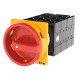 T3-6-8348/EA/SVB 090310 EATON ELECTRIC Main switch, 12-pole, 32 A, Emergency-Stop function, 90 °, flush moun..