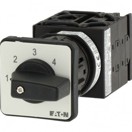 T0-3-8232/EZ 029361 Y7-29361 EATON ELECTRIC Commutateurs à gradins, Contacts: 5, 20 A, plastron: 1-5, 45 °, ..