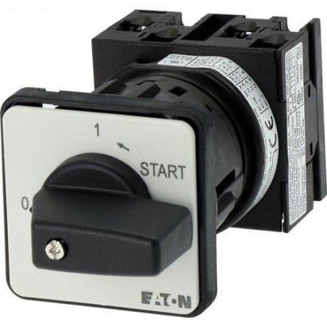 T0-2-15512/EZ 036486 EATON ELECTRIC EIN-AUS-Taster, Kontakte: 4, Tastfunktion in Stellung START, 20 A, Front..