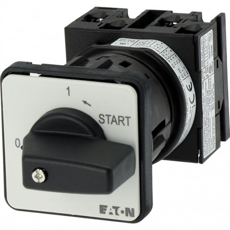 T0-2-15512/EZ 036486 Y7-36486 EATON ELECTRIC Interruptor pulsador ON-OFF 4 polos 20 A Placa indicadora: 0-1 ..
