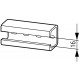 KSV4-ID 065373 2502270 EATON ELECTRIC Rail de fixation des câbles, HxLxP 15x30x500mm tableau de distribution..