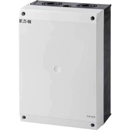 CI-K5-125-M 206899 Y7-206899 EATON ELECTRIC Insulated enclosure, HxWxD 280x200x125mm, +mounting plate