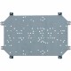 L3-CI43 062984 Y7-62984 EATON ELECTRIC Pre-drilled mounting plate, CI43-enclosure