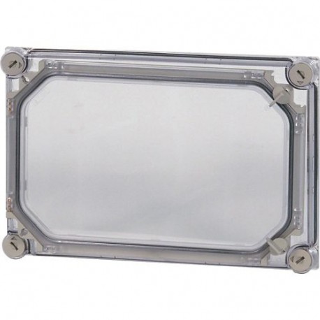 D125-CI43/T 077222 0002502298 EATON ELECTRIC Couvercle, +porte, transparent, HxLxP 250x375x25mm