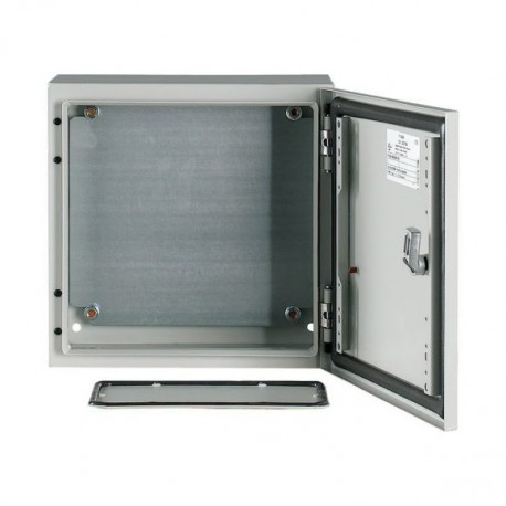 CS-33/150 111648 Y7-111648 EATON ELECTRIC Wall enclosure, +mounting plate, HxWxD 300x300x150mm