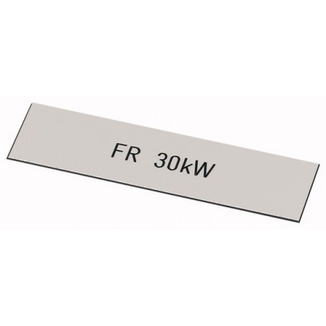 XANP-MC-FR0,06KW 155320 EATON ELECTRIC Nom Plate FR 0,06KW