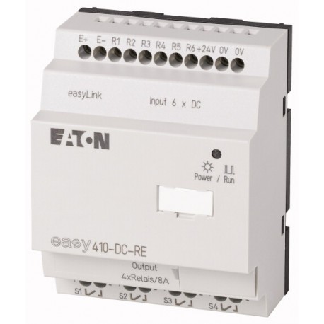 EASY410-DC-RE 114293 0004560802 EATON ELECTRIC Módulo de ampliación Easy 24 V DC 6 ED, 4 SR