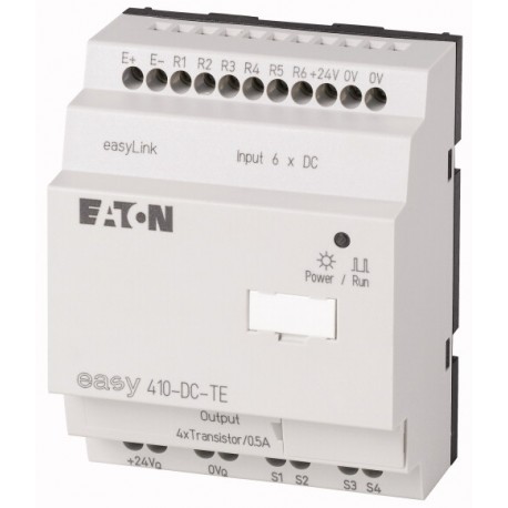 EASY410-DC-TE 114294 0004560803 EATON ELECTRIC Módulo de ampliación Easy 24 V DC 6 ED, 4 SD