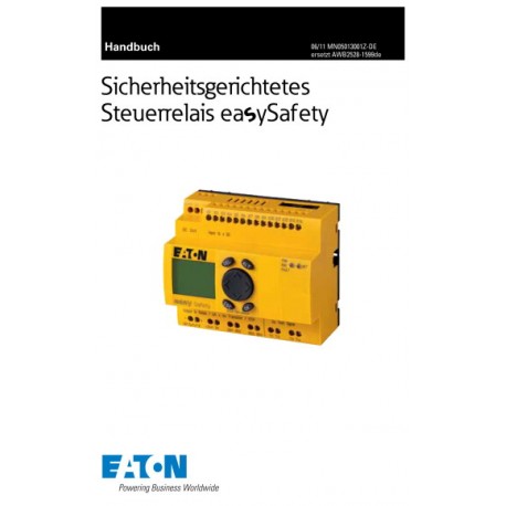 MN05013001Z-DE 121076 EATON ELECTRIC EasySafety controle ES4P módulo de segurança