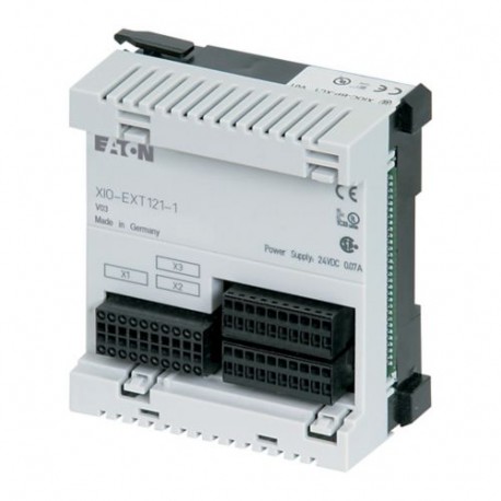 XIO-EXT121-1 290450 EATON ELECTRIC Extension pour automate compact XC-CPU121, 10 entr. TOR, 8 entr. TOR/sort..