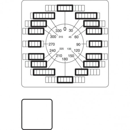 FS(*)-T0 231893 0001456565 EATON ELECTRIC Plastron, texte selon indications client, T0