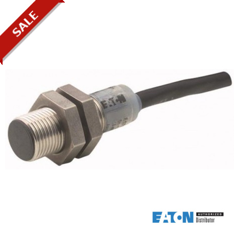 E57SAL12T111 136102 EATON ELECTRIC Interruttore di prossimità, induttivo, 1NA, Sn 2mm, 3L, 6-48VDC, PNP, M12..