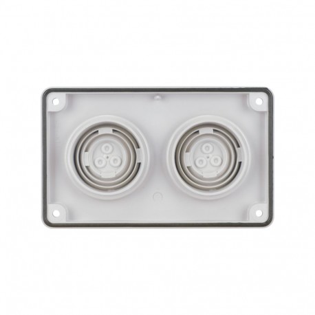 F3A-KTD 083674 Y7-83674 EATON ELECTRIC Flange plate, IP66 x, insulating material, 2xD 7-70mm