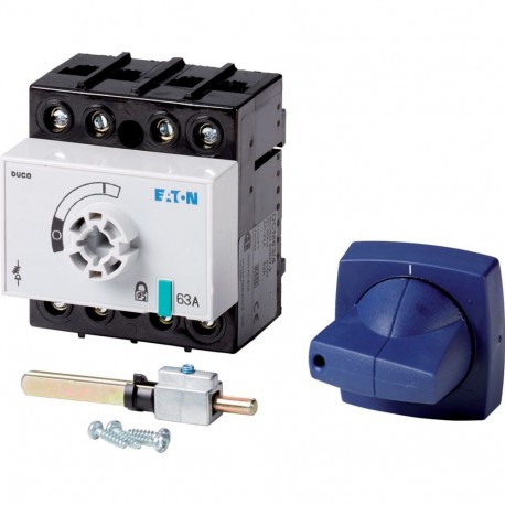 DCM-63/4+CM 1314007 Y8-1314007 EATON ELECTRIC Interrupteur-sectionneur, tétrapolaire, 63 A, avec poignée rot..