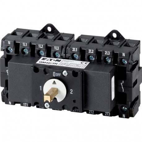 QM40/3N 1319970 Y8-1319970 EATON ELECTRIC Commutatore, 2x4p, 40A, sezionatore di potenza