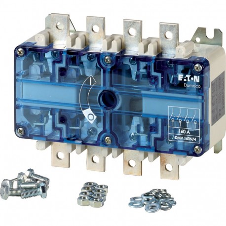 DMV-160N/4 1814179 Y8-1814179 EATON ELECTRIC sezionatore di potenza, a 4 poli, 160 A, senza maniglia rotativ..
