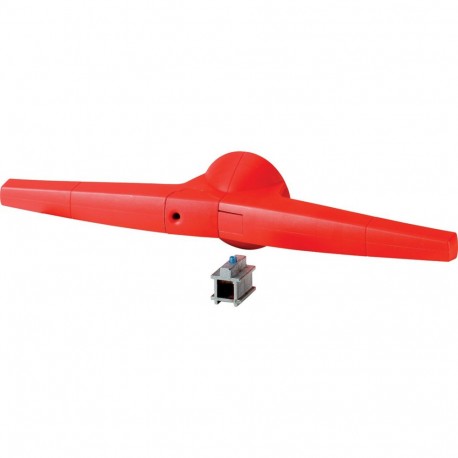 K6AR 1818014 Y8-1818014 EATON ELECTRIC Mando, 14mm, montaje directo, rojo