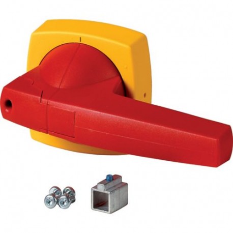 K2SCR 1818018 EATON ELECTRIC Maniglia rotativa 6 mm K2S per montaggio coperchio rossa/gialla