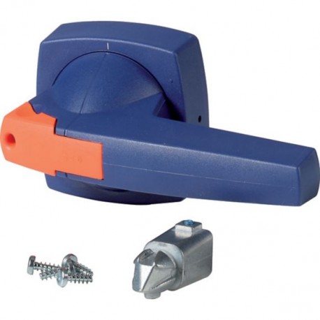 K4DB/P 1818050 EATON ELECTRIC Manette, 12mm, montage sur porte, bleue, cadenas