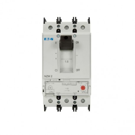 NZMB2-S1,6-BT-CNA 107651 EATON ELECTRIC Interruptor automático NZM, 3P, 1.6A, terminales brida, CNA
