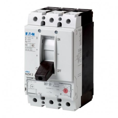 NZMB2-S8-BT-CNA 107654 Y7-107654 EATON ELECTRIC interruptor automático, sem relé de sobrecarga, 3P, Iu: 8A