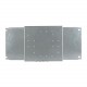 BPZ-NZM1-600-MH-RH 116686 EATON ELECTRIC Mounting plate + front plate for HxW 200x600mm, NZM1, horizontal, w..