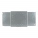 BPZ-NZM2-600-MH-RH 116687 EATON ELECTRIC Mounting plate + front plate for HxW 200x600mm, NZM2, horizontal, w..