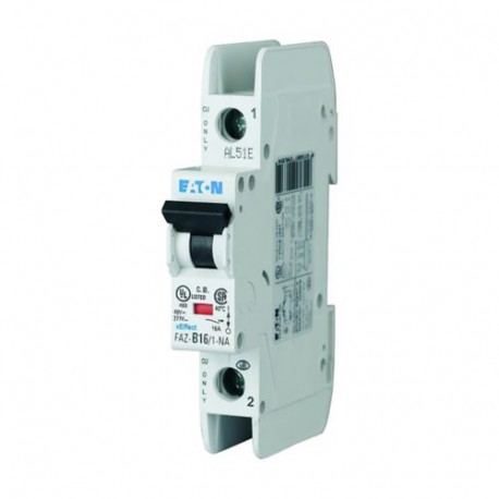 FAZ-B2/1-NA 132416 EATON ELECTRIC FAZ-B2/1-NA Disjoncteur modulaire, 2A, 1p, courbe B, AC