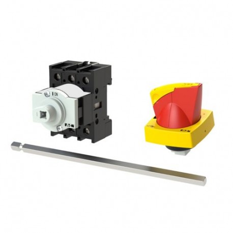 P1-25/M4/K1-PR 172771 Y7-172771 EATON ELECTRIC Main switch, 3 pole, 25 A, Emergency-Stop function, Lockable ..