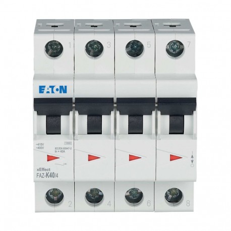 FAZ-K40/4 279103 Y7-279103 EATON ELECTRIC MCB FAZ