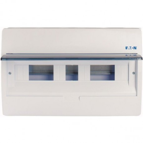BC-O-1/18-ECO 280348 Y7-280348 EATON ELECTRIC ECO Compact distribution board, surface mounted, 1-rows, 18 MU..