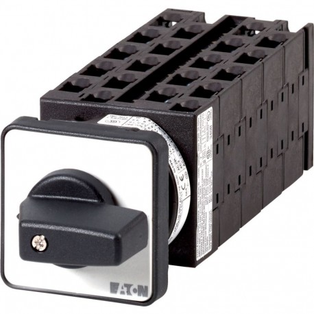 T0-10-8478/E 009927 Y7-9927 EATON ELECTRIC Commutateurs à gradins, Contacts: 20, 20 A, plastron: 1-5, 60 °, ..
