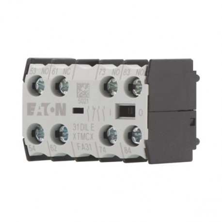 02DILEM 010064 XTMCXFC02 EATON ELECTRIC Bloque de contactos auxiliares 2 NC Montaje frontal Conexión a torni..