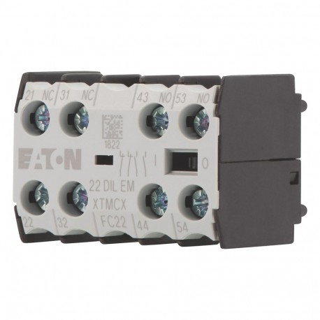 22DILEM 010112 Y7-10112 EATON ELECTRIC Contatto ausiliario, 2NA+2NC, in custodia, collegamento a vite