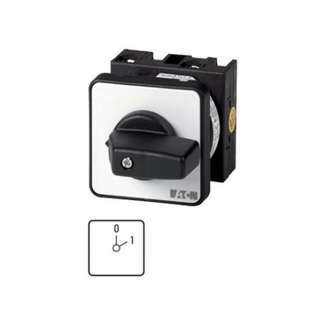 T0-2-8202/E 011706 Y7-11706 EATON ELECTRIC Interruttori ON/OFF, Contatti: 3, 20 A, targhetta frontale: 0-1, ..