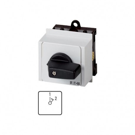 T0-2-8296/IVS 011783 Y7-11783 EATON ELECTRIC Interruptor Conmutador 4 polos 20 A Placa indicadora: 1 2 45 ° ..