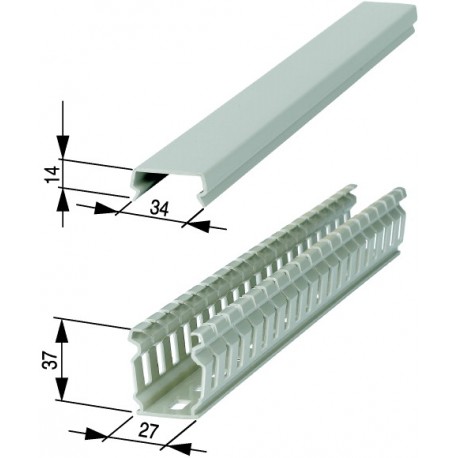 KL25/35K 014904 2466403 EATON ELECTRIC Cable duct, PVC, HxWxL 35x25x650mm, self-adhesive