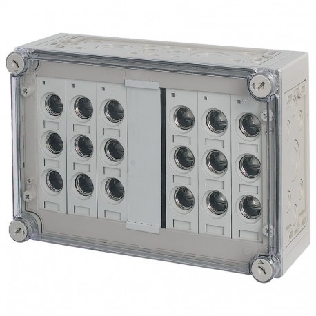 RS27/I43E 029767 2502171 EATON ELECTRIC Fuse enclosure, 6x3xE27, HxWxD 250x375x150mm