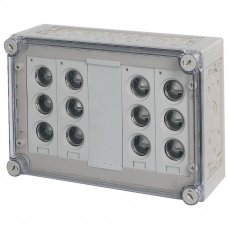 RS33/I43E 039259 2502197 EATON ELECTRIC Fuse enclosure, 4x3xE33, HxWxD 250x375x150mm