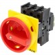 P1-25/EA/SVB 041097 EATON ELECTRIC Interruptor General 3 polos 25 A Montaje empotrado Maneta Roja/Amarilla B..