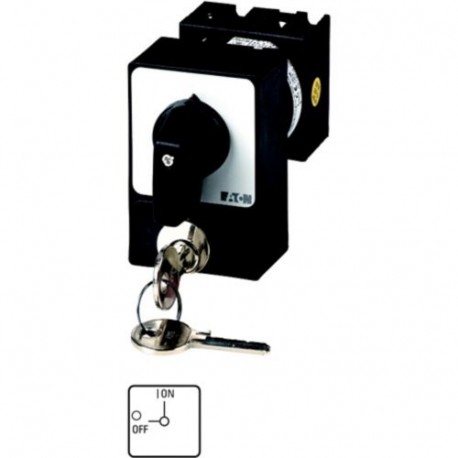 T0-2-15907/E/SVA(C,E,G-J) 050979 Y7-50979 EATON ELECTRIC commutatore, a 4 poli, 20 A, Blocco con serratura a..