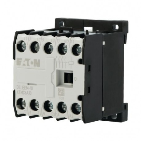 DILEEM-10(24V50/60HZ) 051596 XTMC6A10T EATON ELECTRIC Mini-Contactor de potencia Conexión a tornillo 3 polos..